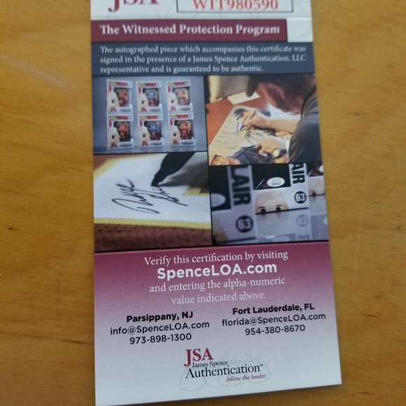 Glen Featherstone Autographed Boston Bruins Style Jersey - Picture 3 of 5